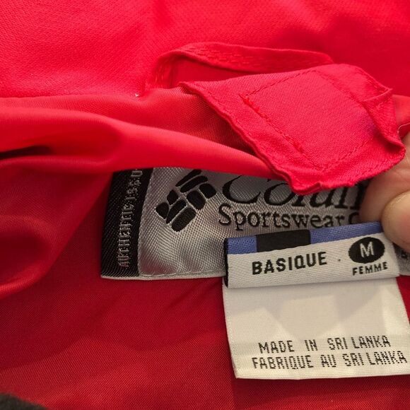 Columbia outdoor winter ski red jacket removable fleece liner M - Picture 13 of 15